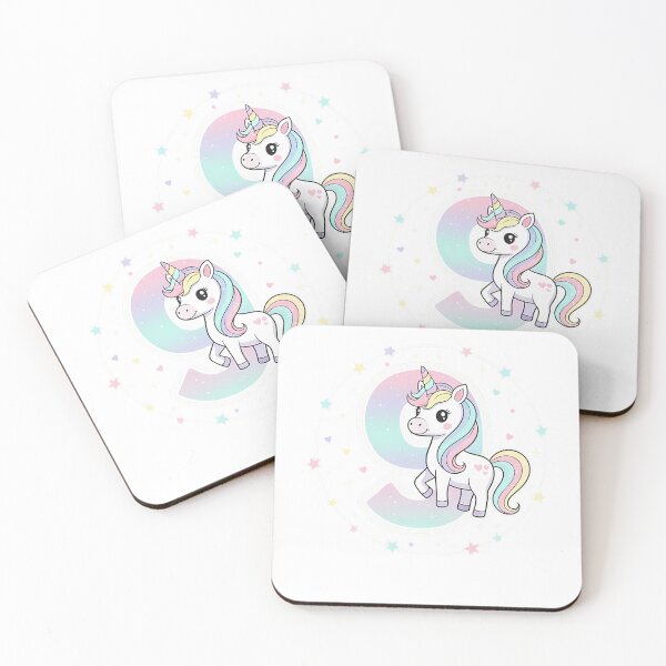 Item preview, Unicorn 9th Birthday Pastel Magic designed and sold by k3rstman1.