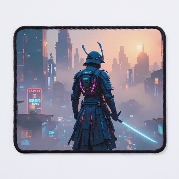 Item preview, Chad Urban Fantasy Warriors Creatures Neon Landscapes Art designed and sold by ART ATTACK ZONE.