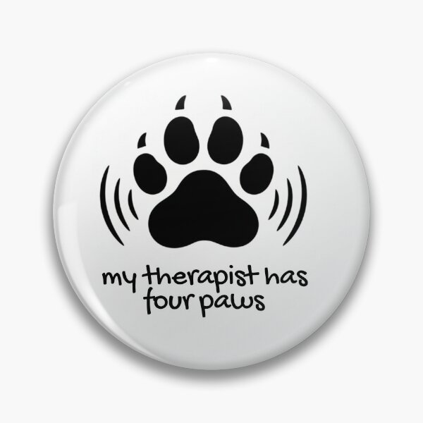 Item preview, My Therapist Has Four Paws designed and sold by beMyMeow.