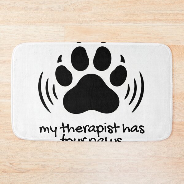 Item preview, My Therapist Has Four Paws designed and sold by beMyMeow.