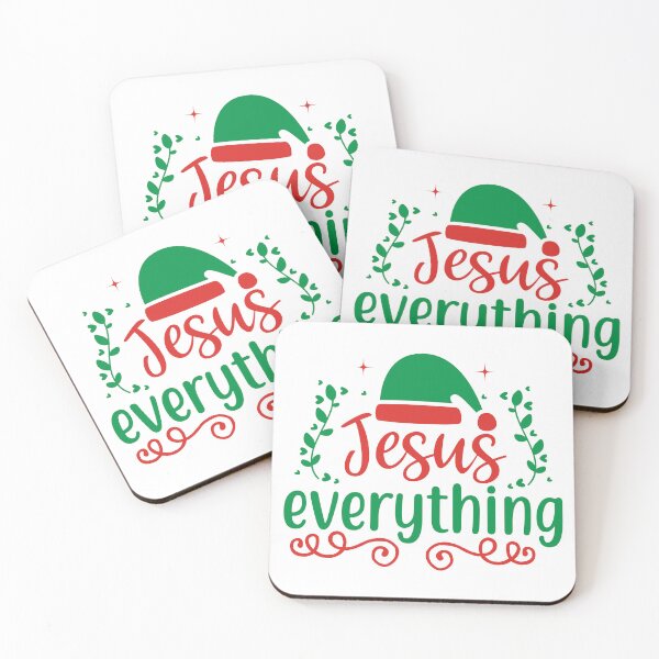 Item preview, Jesus Everything - Christian Faith Christmas Design designed and sold by FuzionRaptor.