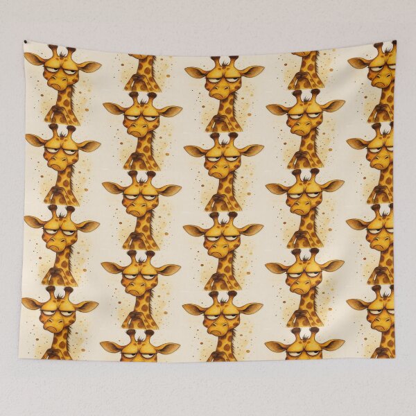 Item preview, Drawing of Grumpy Giraffe  designed and sold by NivyasArtistry.