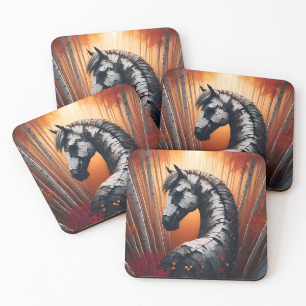 Item preview, Birchbark Horse, Ai Generated Art  designed and sold by ACC .