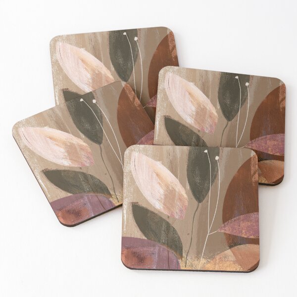 Item preview, Boho Style Abstract Warm Earth Tones Artistic Aesthetic designed and sold by DEC02.