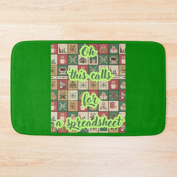 Item preview, Oh This Calls for a Spreadsheet Christmas Sweater designed and sold by Millsoft.