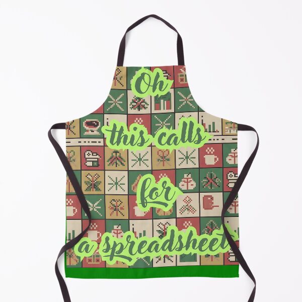 Item preview, Oh This Calls for a Spreadsheet Christmas Sweater designed and sold by Millsoft.