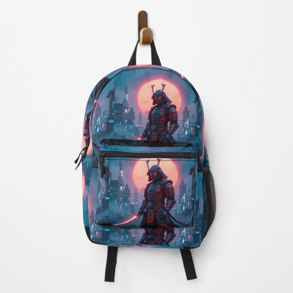 Item preview, Japan Urban Fantasy Warriors Creatures Neon Landscapes Art designed and sold by ART ATTACK ZONE.