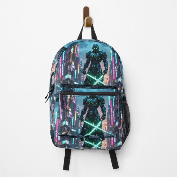 Item preview, China Urban Fantasy Warriors Creatures Neon Landscapes Art designed and sold by ART ATTACK ZONE.