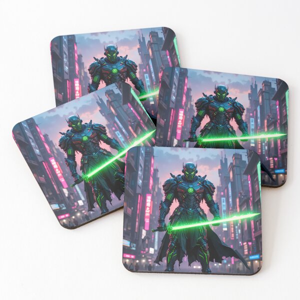 Item preview, USA Urban Fantasy Warriors Creatures Neon Landscapes Art designed and sold by ART ATTACK ZONE.