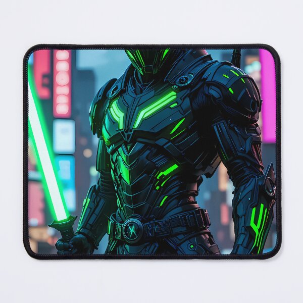 Item preview, World Urban Fantasy Warriors Creatures Neon Landscapes Art designed and sold by ART ATTACK ZONE.