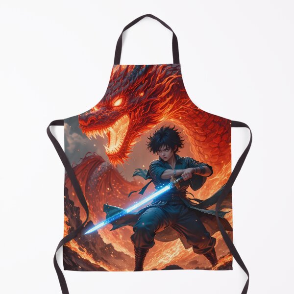 Item preview, Fire Urban Fantasy Warriors Creatures Neon Landscapes Art designed and sold by ART ATTACK ZONE.