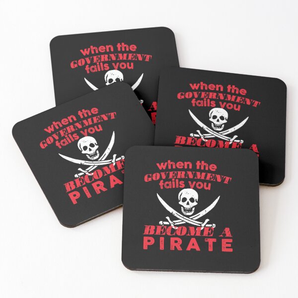 Item preview, When the goverment fails you become a pirate designed and sold by remerasnerdas.