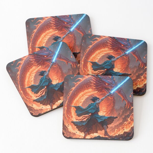 Item preview, Magic Urban Fantasy Warriors Creatures Neon Landscapes Art designed and sold by ART ATTACK ZONE.