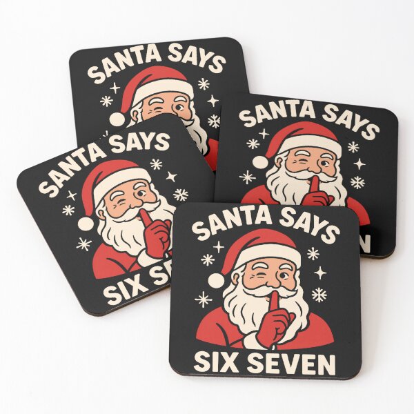 Item preview, Funny Santa Says Six Seven - Christmas Meme designed and sold by ZBIFBOUETLA.