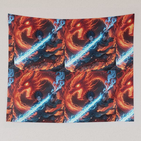 Item preview, Champion Urban Fantasy Warriors Creatures Neon Landscapes Art designed and sold by ART ATTACK ZONE.