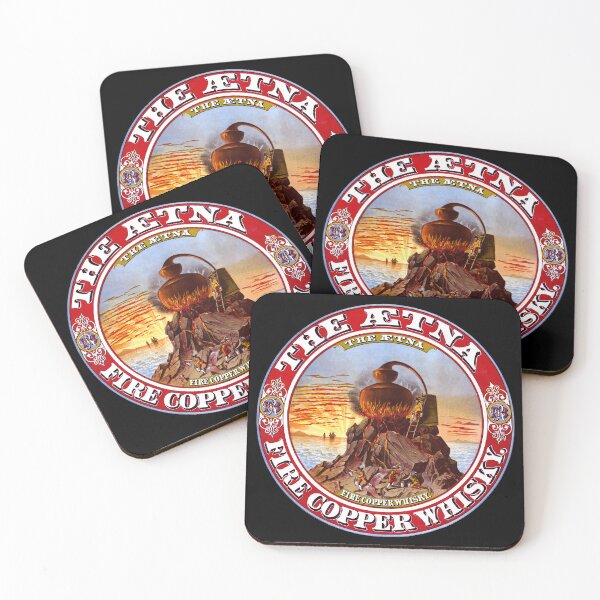Item preview, The Aetna Fire Copper Whisky Chromolithograph designed and sold by mamiespaw.