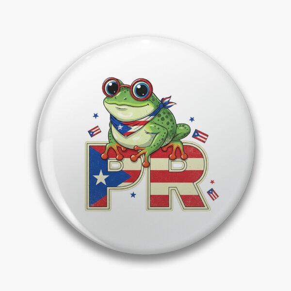 Item preview, Puerto Rico PR Coquí Frog Boricua Pride Design Puerto Rican Flag Art T-Shirt designed and sold by Omarmadani.
