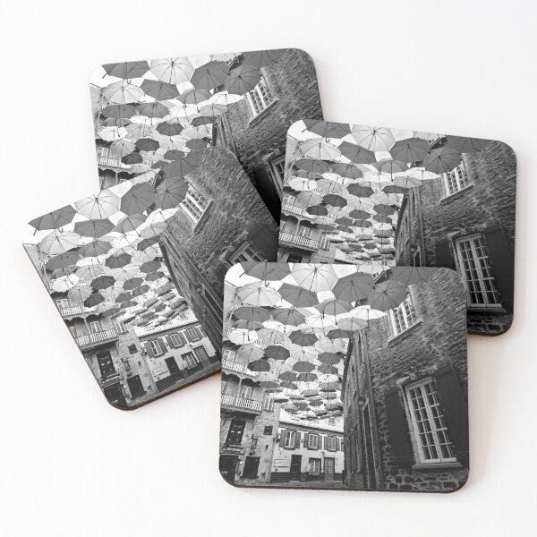Item preview, Umbrella Alley B&W designed and sold by Fuzzee Pickle.