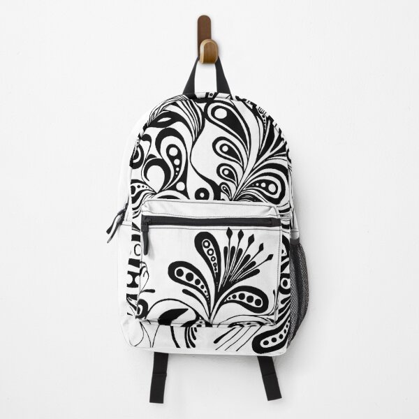 Item preview, black paisley "Sprout" designed and sold by blackchain.