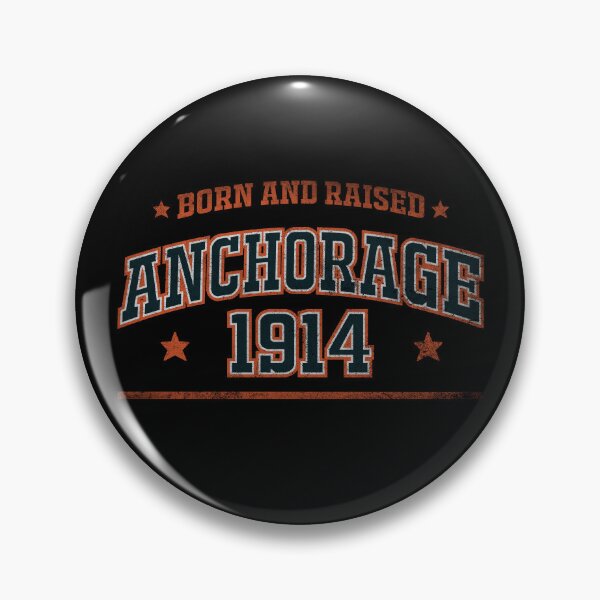 Item preview, Anchorage, born and raised designed and sold by HB Shirts.