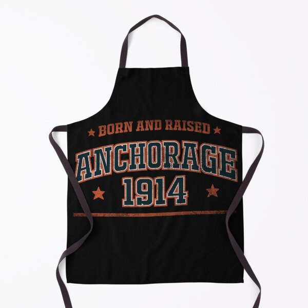 Item preview, Anchorage, born and raised designed and sold by HB Shirts.