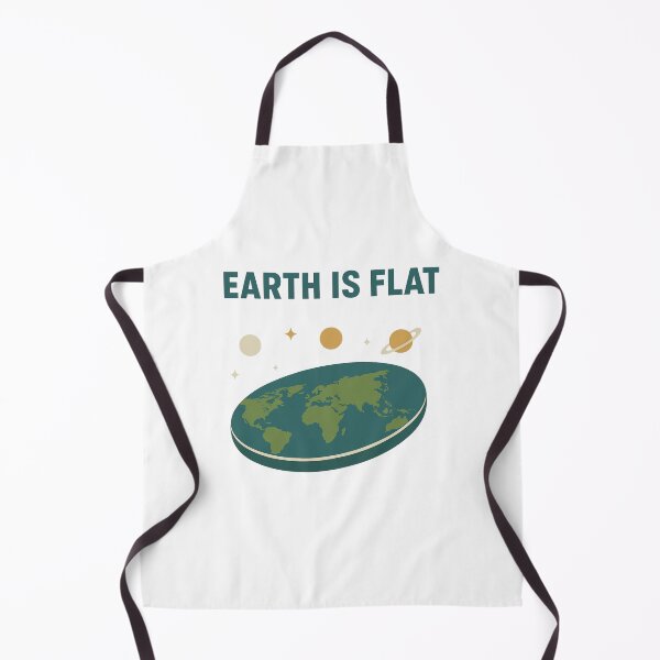 Item preview, Earth Is Flat – Retro Conspiracy Theory Minimalist Design designed and sold by allisAlie.