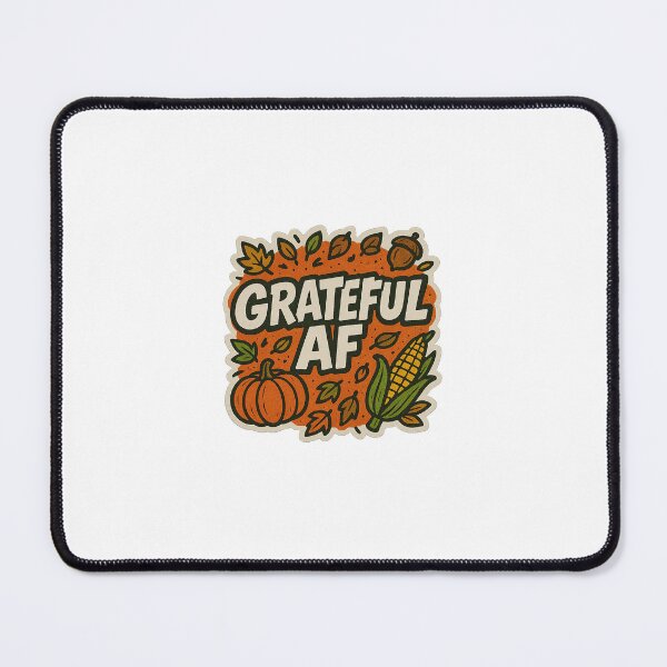 Item preview, Grateful AF Thanksgiving designed and sold by BoldApparel.