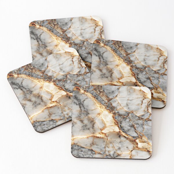 Item preview, Luxurious Marbled Abstract In Earthtones And Ivory Hues  designed and sold by DEC02.