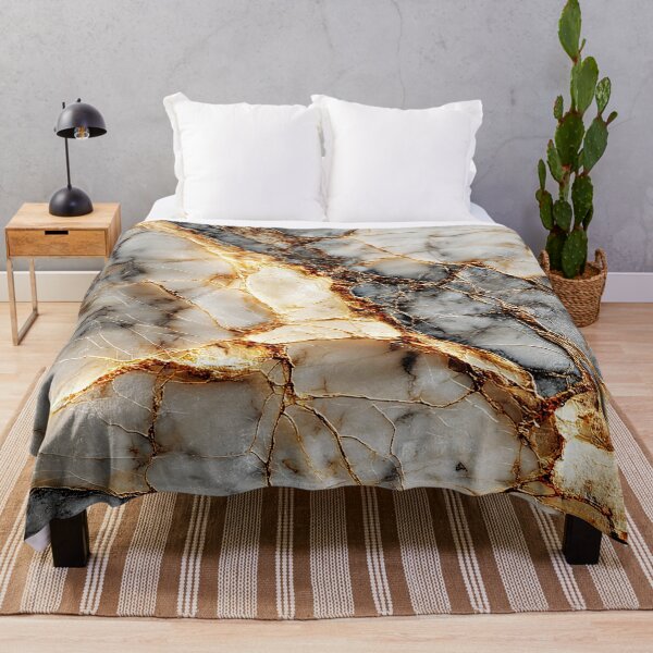 Item preview, Luxurious Marbled Abstract In Earthtones And Ivory Hues  designed and sold by DEC02.