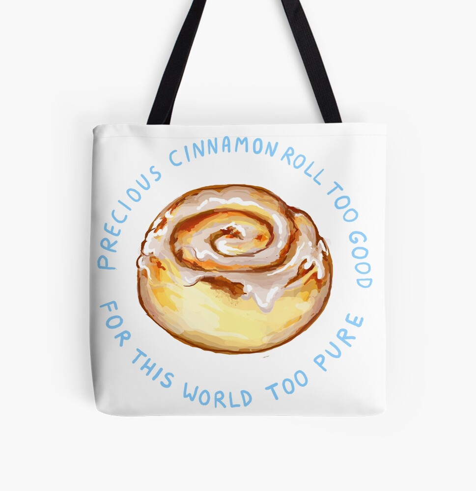 Cinnamon Roll Tote Bag by PerfectlyImperfect