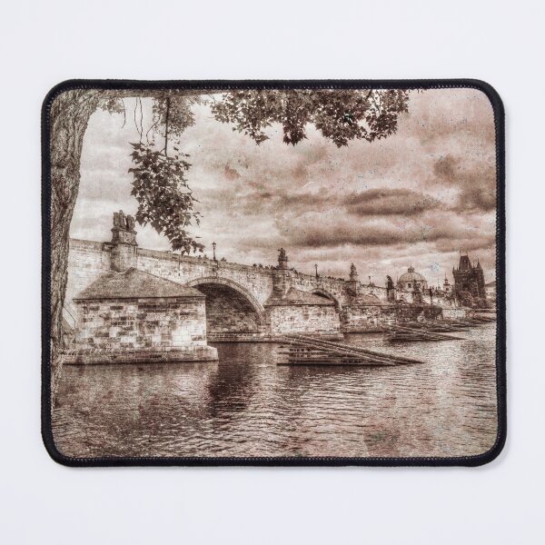 Item preview, Charles Bridge Prague Vintage Style designed and sold by Londonimages.