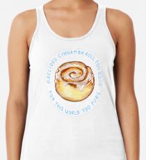 Zimtschnecke zu gut zu rein Racerback Tank Top