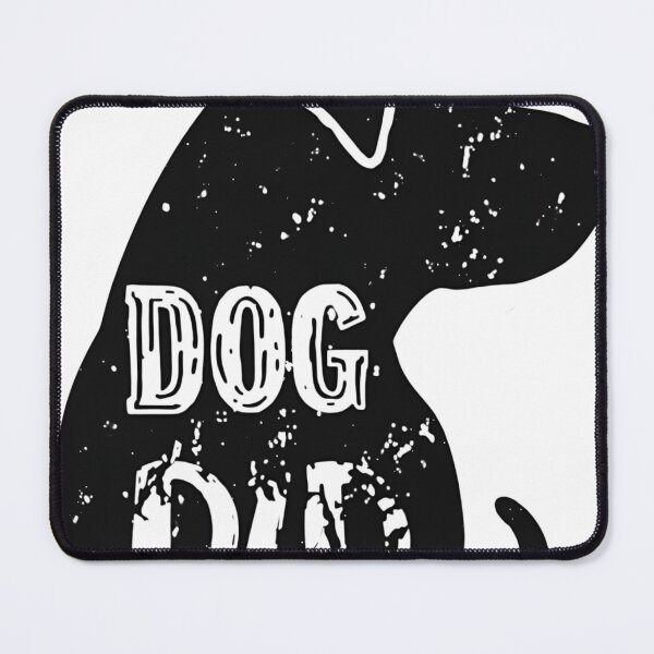 Artikelvorschau, Dog Dad Silhouette mit Text entworfen und verkauft von Eazy-Shop-.