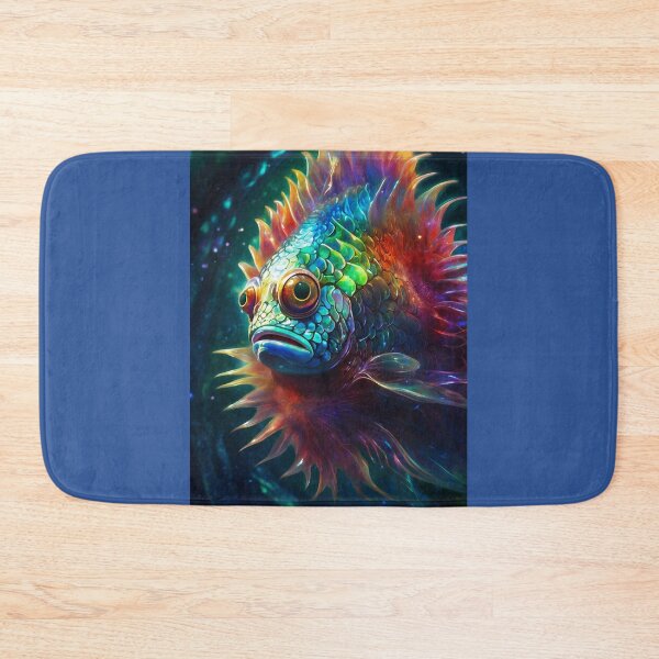 Item preview, Rainbow Nebula Fish: A Shimmering Deep Sea Dream designed and sold by KilianSzmid.