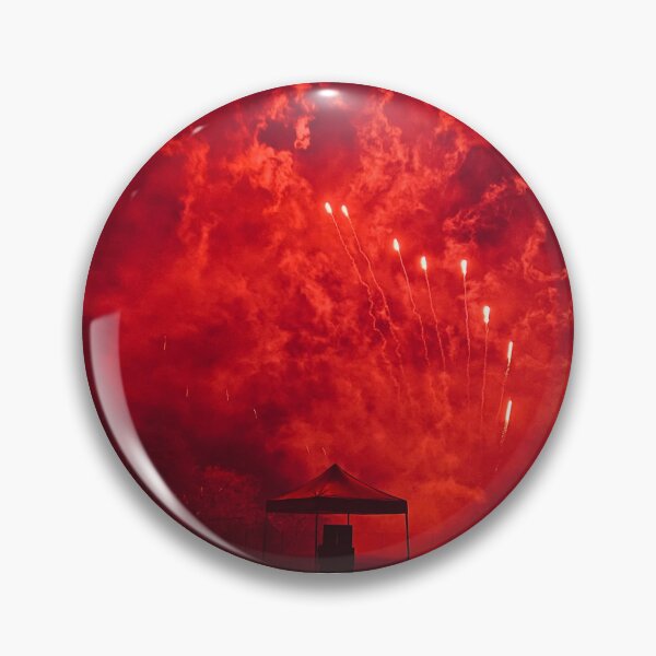 Item preview, Crimson Inferno - Red Sky Fireworks Night designed and sold by gsp100677.