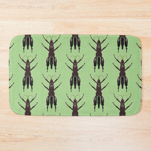 Item preview, L is for Lord Howe Island Stick Insect ,Lord Howe Stick Insect – Rare Giant Phasmid Wildlife Illustration designed and sold by PrettylittlepastelUk.