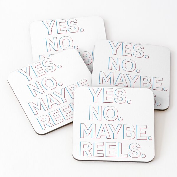Item preview, “Yes. No. Maybe. Reels.” designed and sold by P4CHUT.