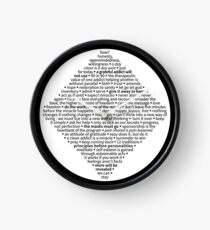 Recovery Slogans in NA Symbol Clock
