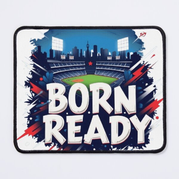 Item preview, Born Ready — Power, Passion & Toronto Baseball Spirit designed and sold by Artaprintly.