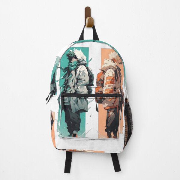 Item preview, Dual Anime Heroes Streetwear Fashion Illustration designed and sold by Evan-Tees.