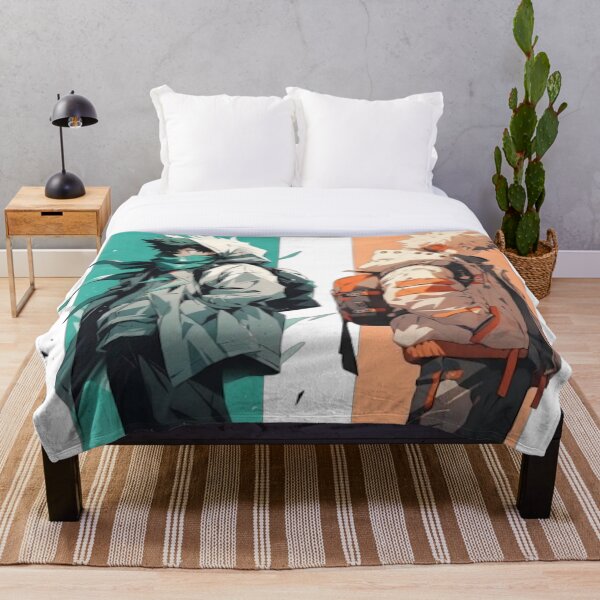 Artikelvorschau, Streetwear-Modeillustration zweier Anime-Helden entworfen und verkauft von Evan-Tees.