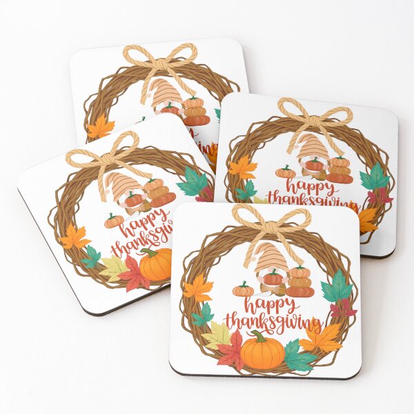 Item preview, Happy Thanksgiving Gnome Wreath – Autumn Pumpkin Fall Decor designed and sold by DesignArtist.ia.