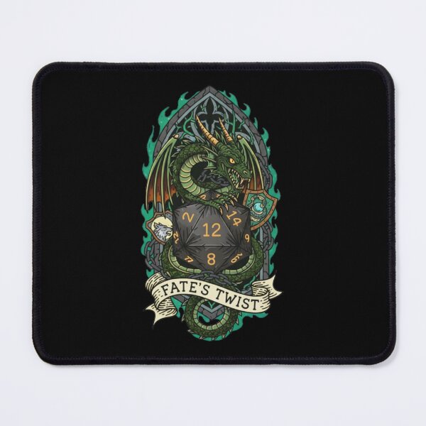 Item preview, Green Dragon on a D20 designed and sold by DreamiCanvas.