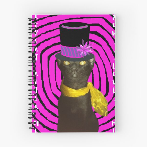Item preview, Repeat After Me: You Love Me – Hypnotic Cat Design designed and sold by BulletKitty82.
