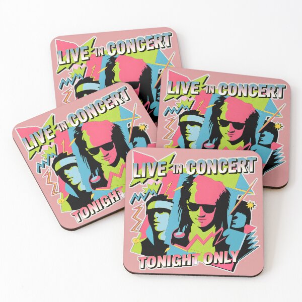 Item preview, Retro Live in Concert Poster Design – Neon Pop Art Rock Music Vibes designed and sold by MARK-ZONE.
