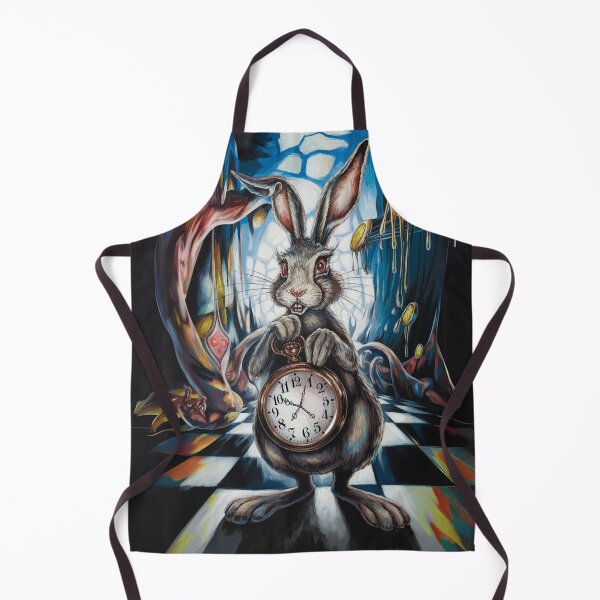 Item preview, Clock Rabbit — Always Late in a Surreal World designed and sold by FusiTink.