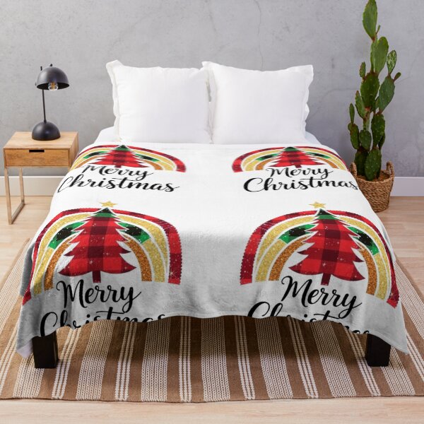 Item preview, Plaid Christmas Rainbow – Merry Christmas designed and sold by Dominik1994.