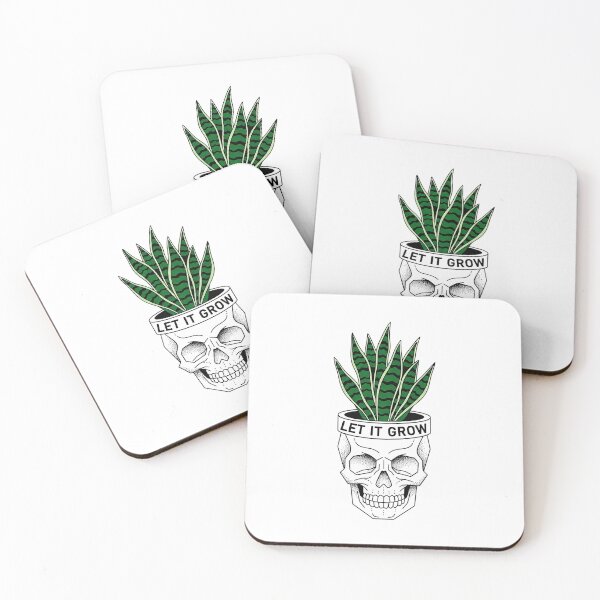 Item preview, Skull Planter - Let It Grow Gothic Gardening Design designed and sold by Aymanejed.