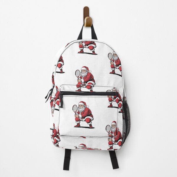 Item preview, Christmas Funny Santa claus playing Tennis designed and sold by SOUFIANE1991.