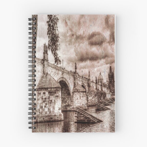 Item preview, Charles Bridge Prague Vintage View designed and sold by Londonimages.